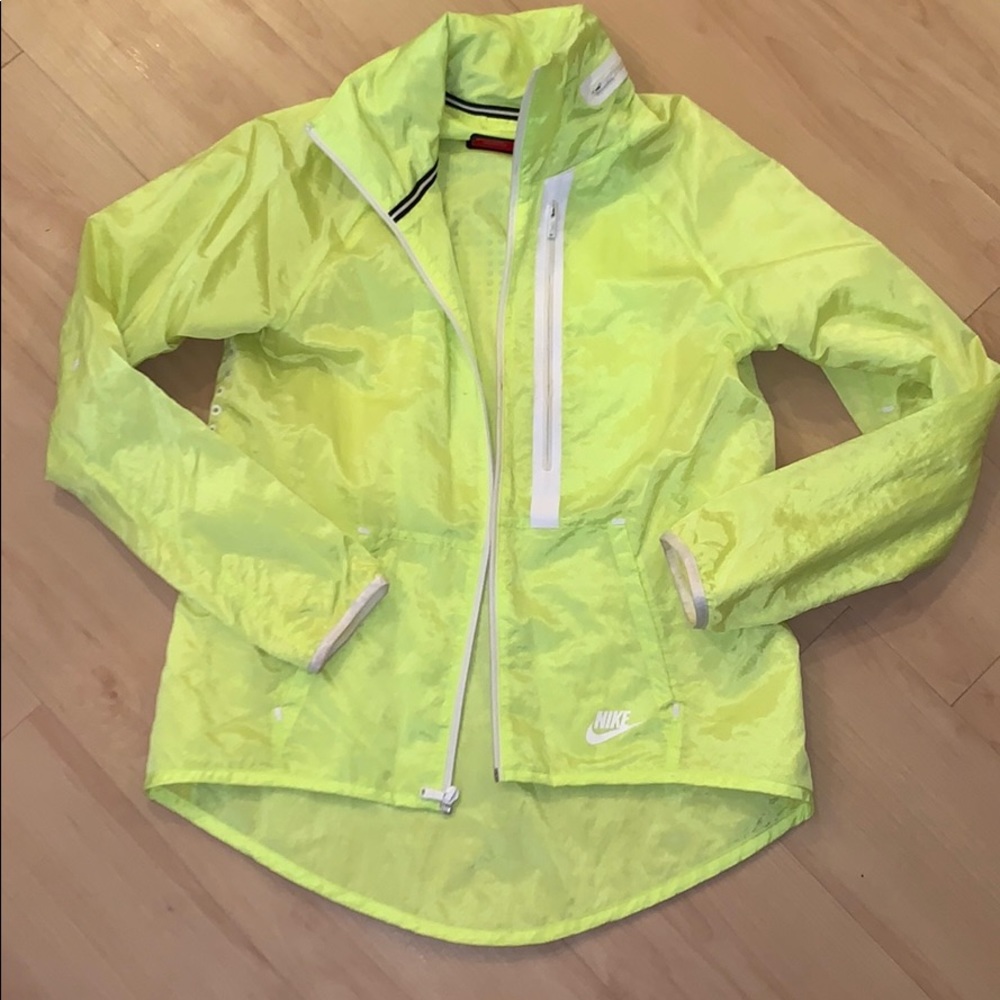 Nike Running Windbreaker Jacket, Volt Color